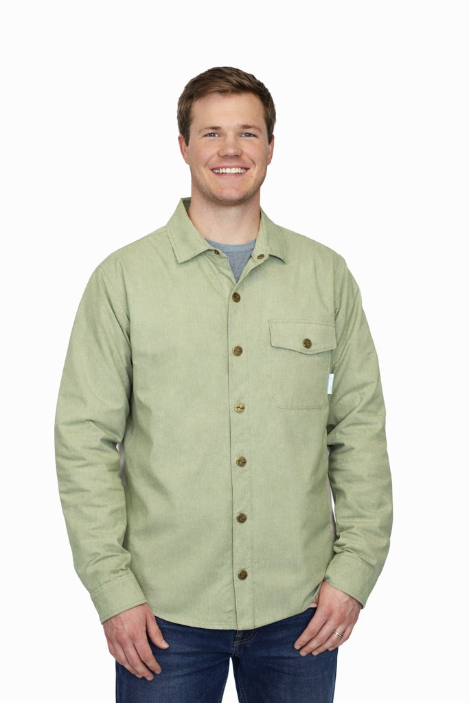 Wise River Light Green Sage Performance Jacket Taelor.Style Wise River Light Green Sage Performance Jacket Taelor.Style