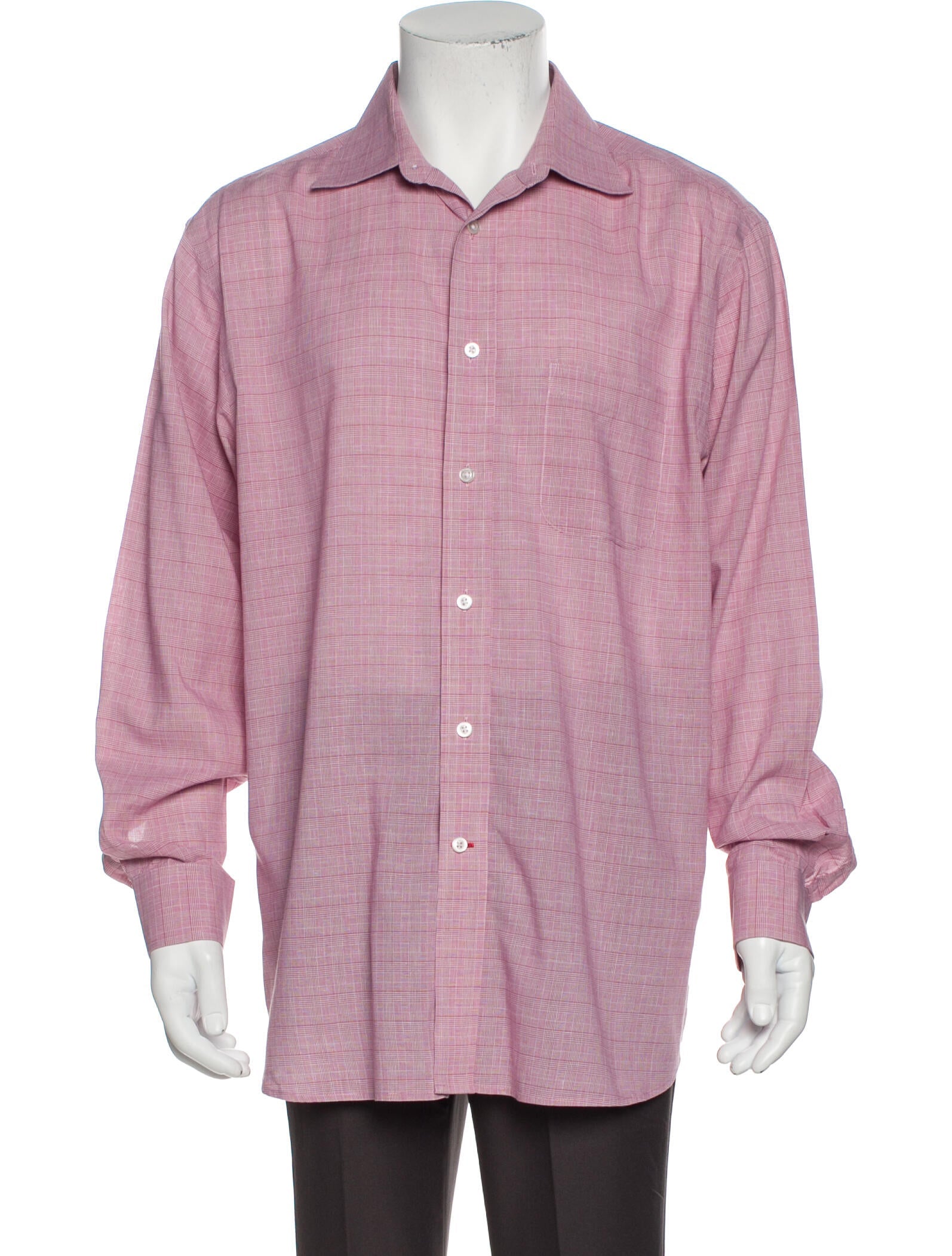 Daniel Cremieux Red Tonal Plaid Button Up Shirt Taelor.Style Daniel Cremieux Red Tonal Plaid Button Up Shirt Taelor.Style
