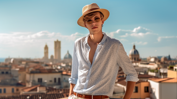 Men's vacation styles picked by Taelor stylist