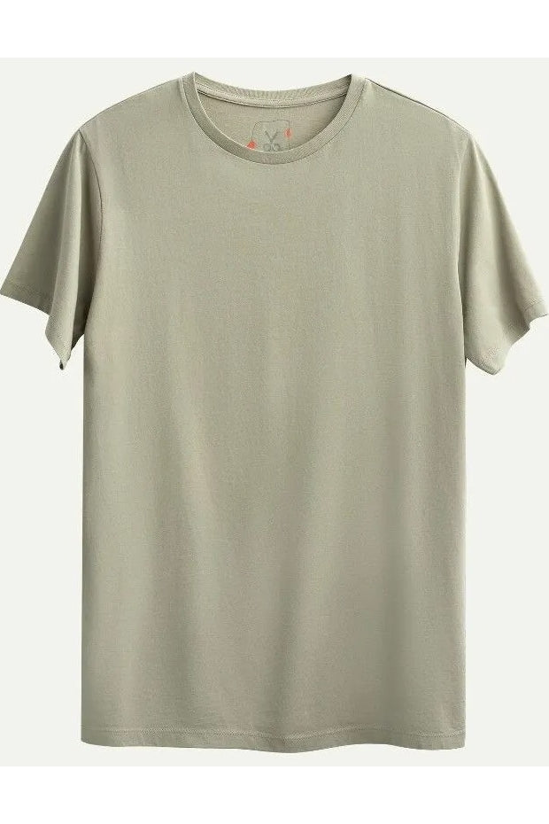 Wholesale,KAFT, KAFT Sage Green Combed Cotton T-Shirt, Green, Extra Extra Large-50-TagXXL