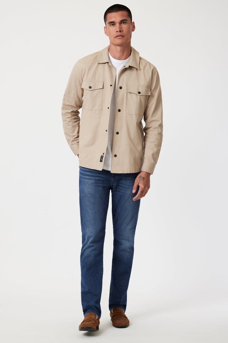 Wholesale,Mavi, Mavi Deep Mid Brushed Supermove Zach Straight Leg Jeans, Blue, 35W-30L-Tag3536W-30L-Tag3630W-30L-Tag30