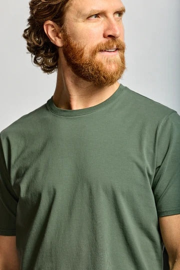 Wholesale,Easy Mondays, Easy Mondays Thyme Green Jersey T-Shirt, Green, Medium-44-TagLLarge-46-TagXLExtra Large-48-TagXXL