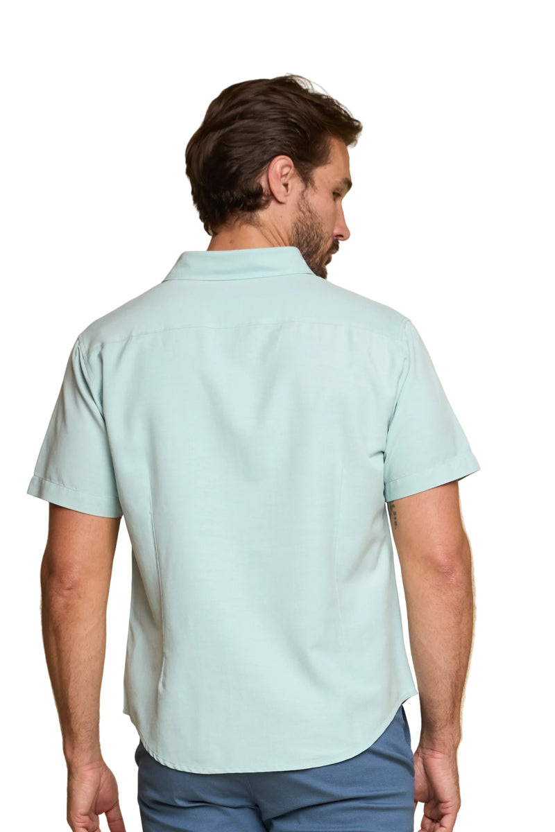 Wholesale,Fundamental Coast, Fundamental Coast Surf Blue Stretch Shirt, Blue, Medium-44-TagMLarge-47-TagLExtra Large-50-TagXL