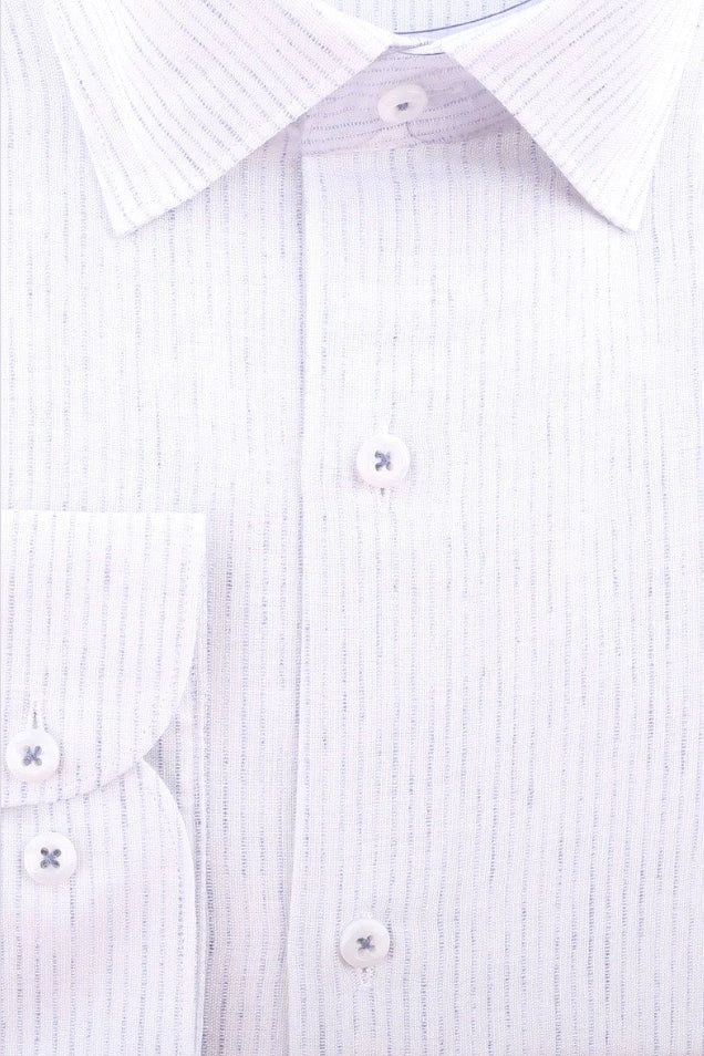Wholesale,Jakamen, Jakamen Light Blue/White Striped Textured Comfort Fit Shirt, Blue, Extra Small-38-TagS