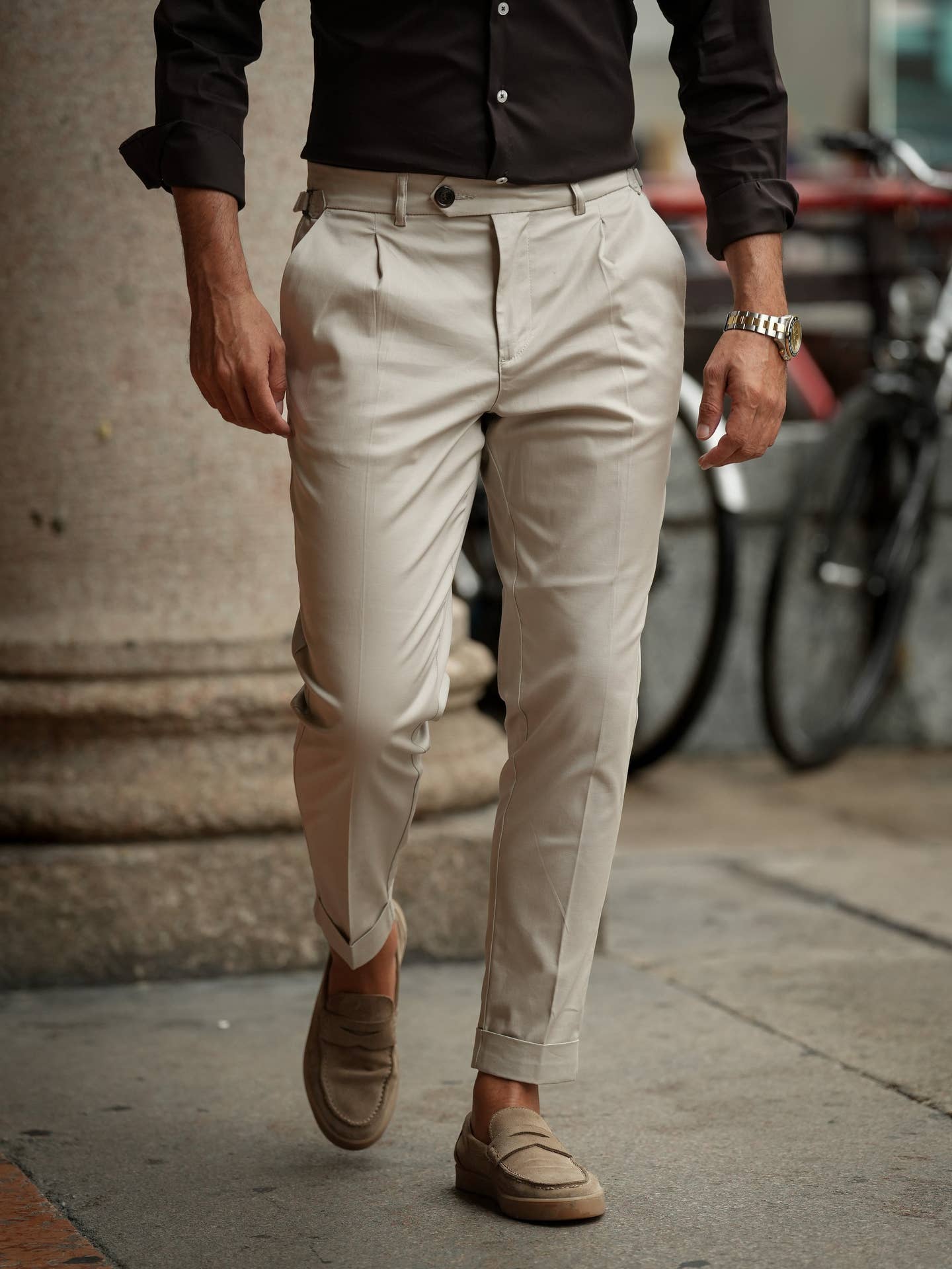 Wholesale,Donato, Donato Tan Fango Havana Trousers, Tan, 32W-29L-Tag40