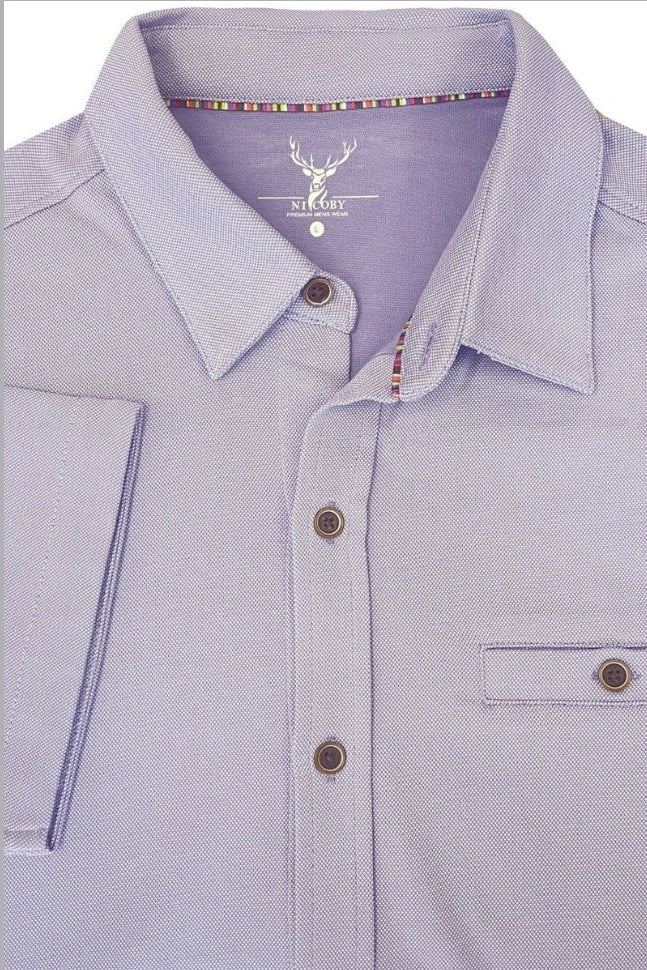 Wholesale,Nicoby Age of Wisdom, Nicoby Age of Wisdom Purple Knit Shirt, Purple, Extra Large-48-TagXL