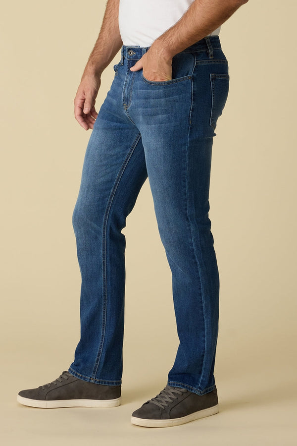 Flag & Anthem Blue Highland Wash Nashville Straight Cooling Jeans