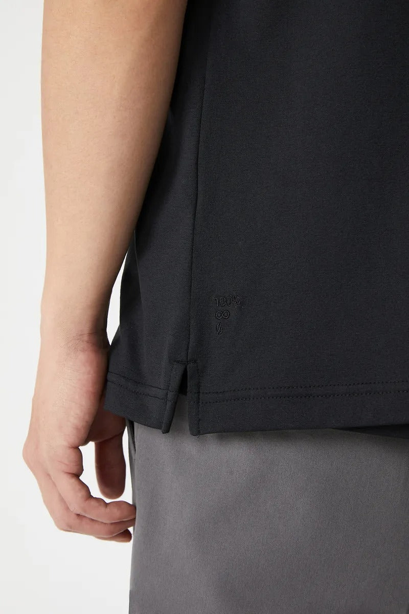 Direct From Brand,FYNE, FYNE Black Micro-elasticity Performance Shirt, Black, Extra Extra Large-54-TagL