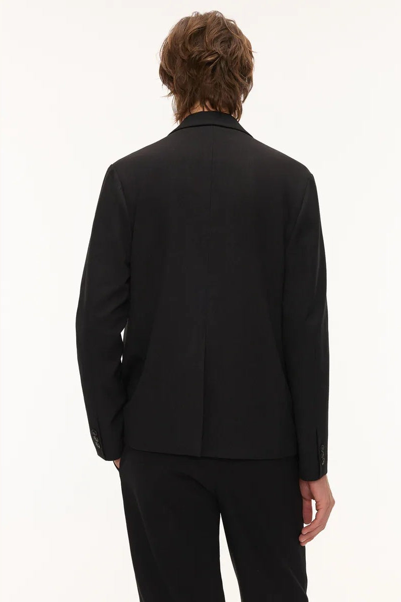 Direct From Brand,FYNE, FYNE Black Wrinkle Resistant Blazer, Black, Large-44-TagL