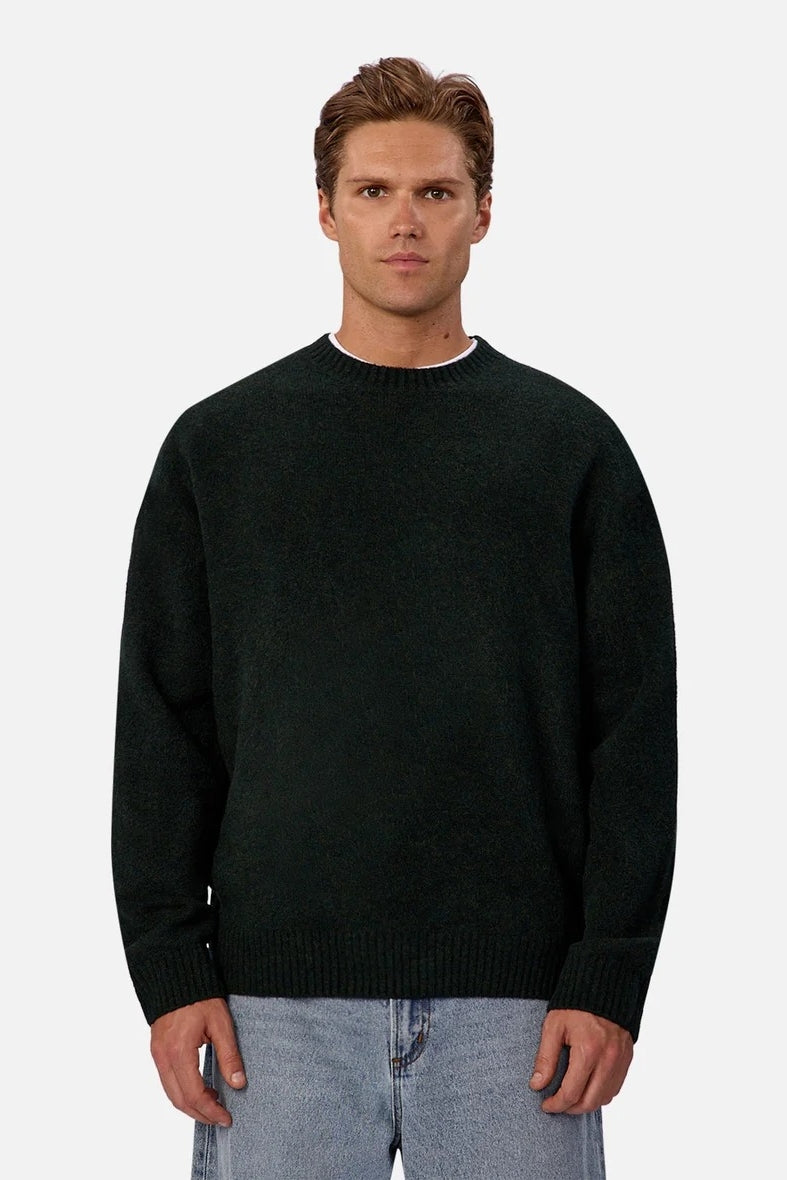 Wholesale,INDUSTRIE AUSTRALIA, INDUSTRIE AUSTRALIA Green Crewneck Sweater, Green, Medium-47-TagMLarge-50-TagLExtra Large-52-TagXL