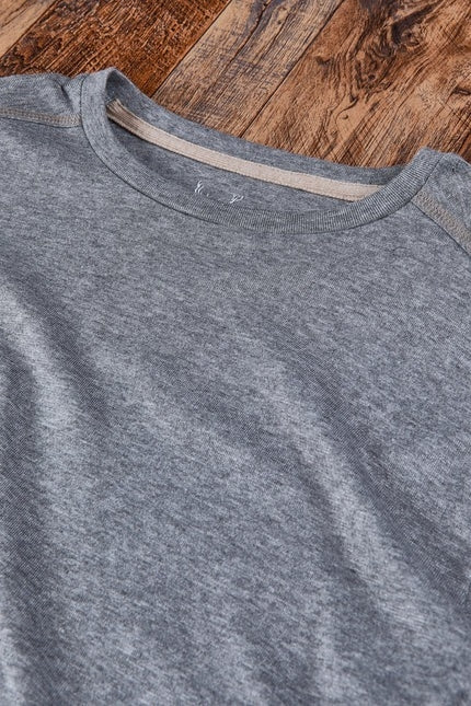 Wholesale,Nicoby Age of Wisdom, Nicoby Age of Wisdom Grey Melange Tee, Grey, Medium-44-TagM