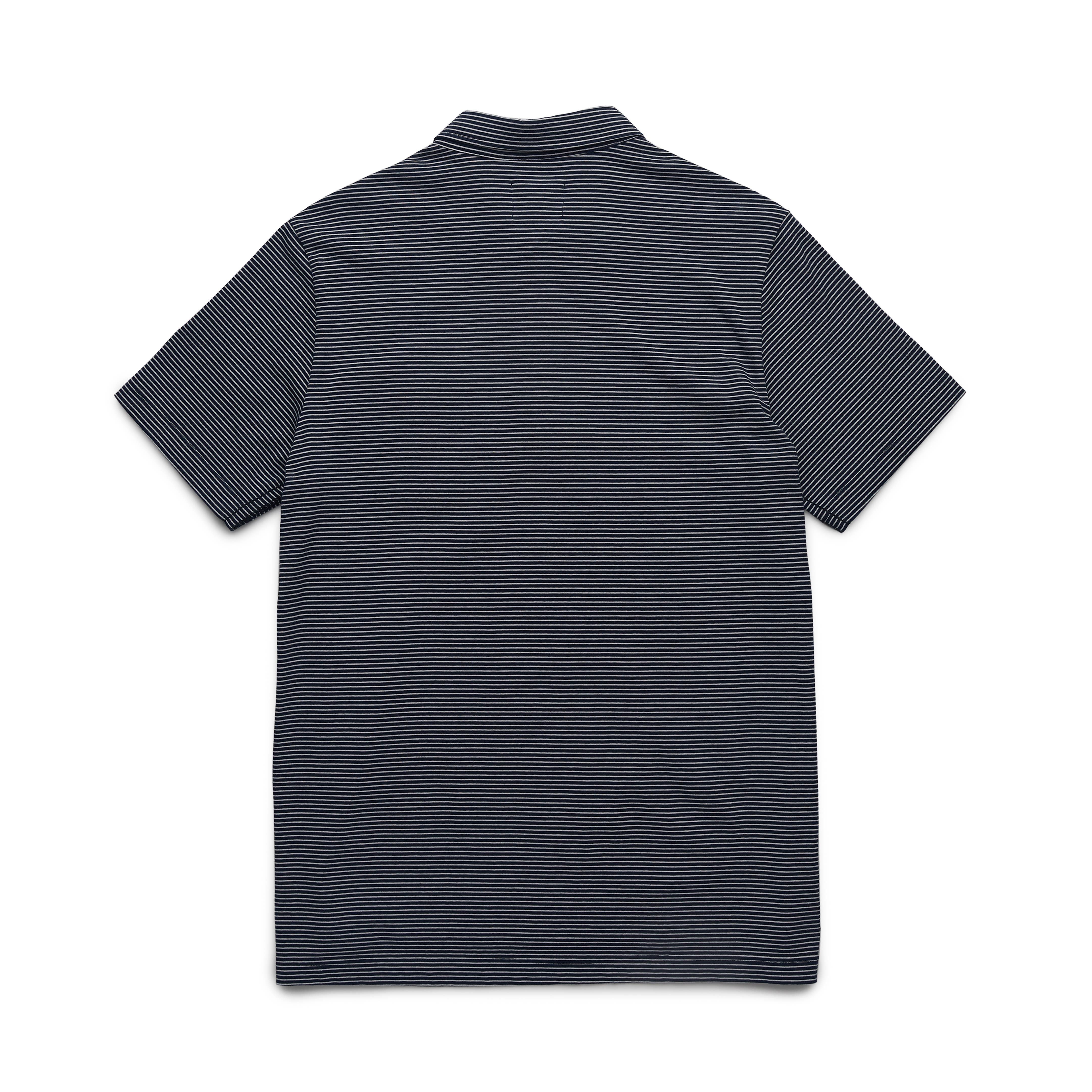 Faire,Surfside Supply, Surfside Supply Navy Micro Stripe Knit Short Sleeve Polo, Blue, Large-44-TagL