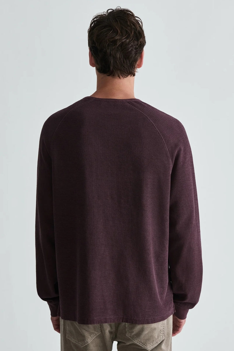 Wholesale,Mavi, Mavi Plum Interlock Raglan Garment Dyed T-Shirt, Purple, Small-42-TagSMedium-44-TagMLarge-46-TagLExtra Large-48-TagXLExtra Extra Large-51-TagXXL