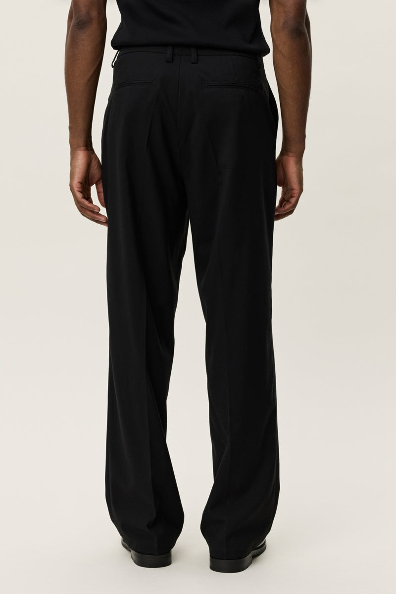 Wholesale,Les Deux, Les Deux Black Stretch Drapey Suiting Pants, Black, 36W-32L-Tag34