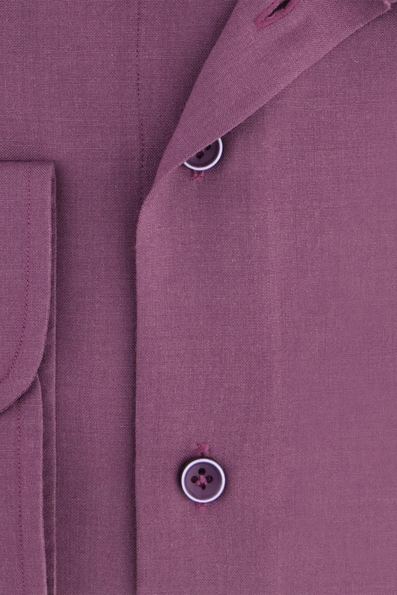 Direct From Brand,R2 Amsterdam, R2 Amsterdam Purple 100% Wool shirt, Purple, Large-46-Tag42