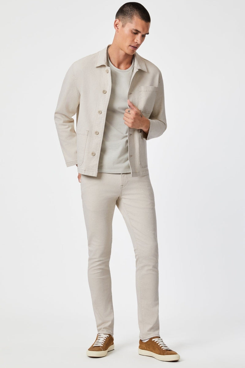 Mavi Cream Jake Slim Leg Jeans