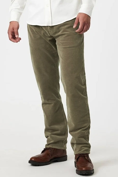 Wholesale,Mavi, Mavi Olive Corduroy Zach Straight Leg Jeans, Green, 32W-30L-Tag32