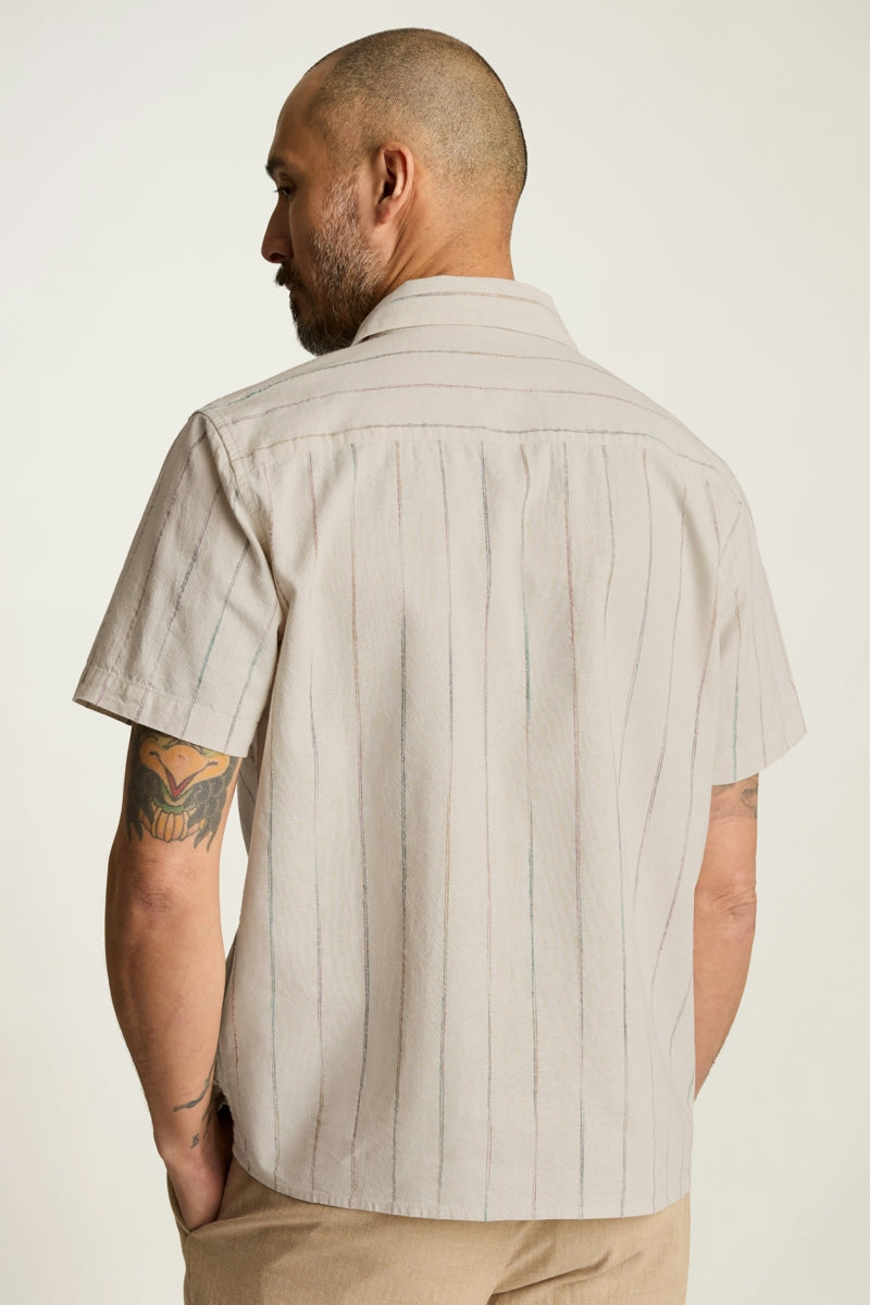 Wholesale,Bonobos, Bonobos Khaki Space Dye Stripe Shirt, Tan, Large-48-TagL