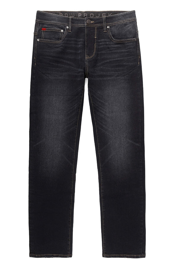 Projek Raw Blue-Black Rinse 5-Pocket Slim Straight Jeans