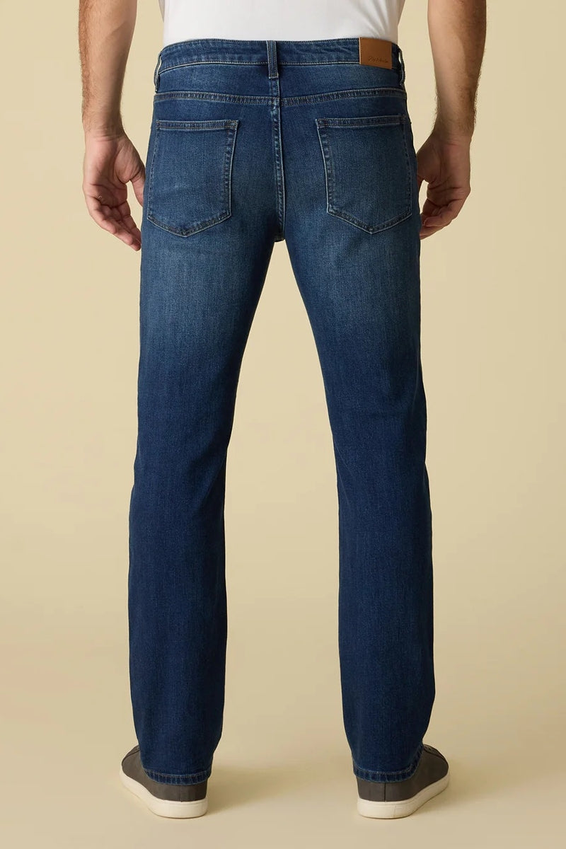 Wholesale,Flag & Anthem, Flag & Anthem Dark Wash Nashville Straight Lewiston Cooling Jeans, Blue, 38W-30L-Tag38