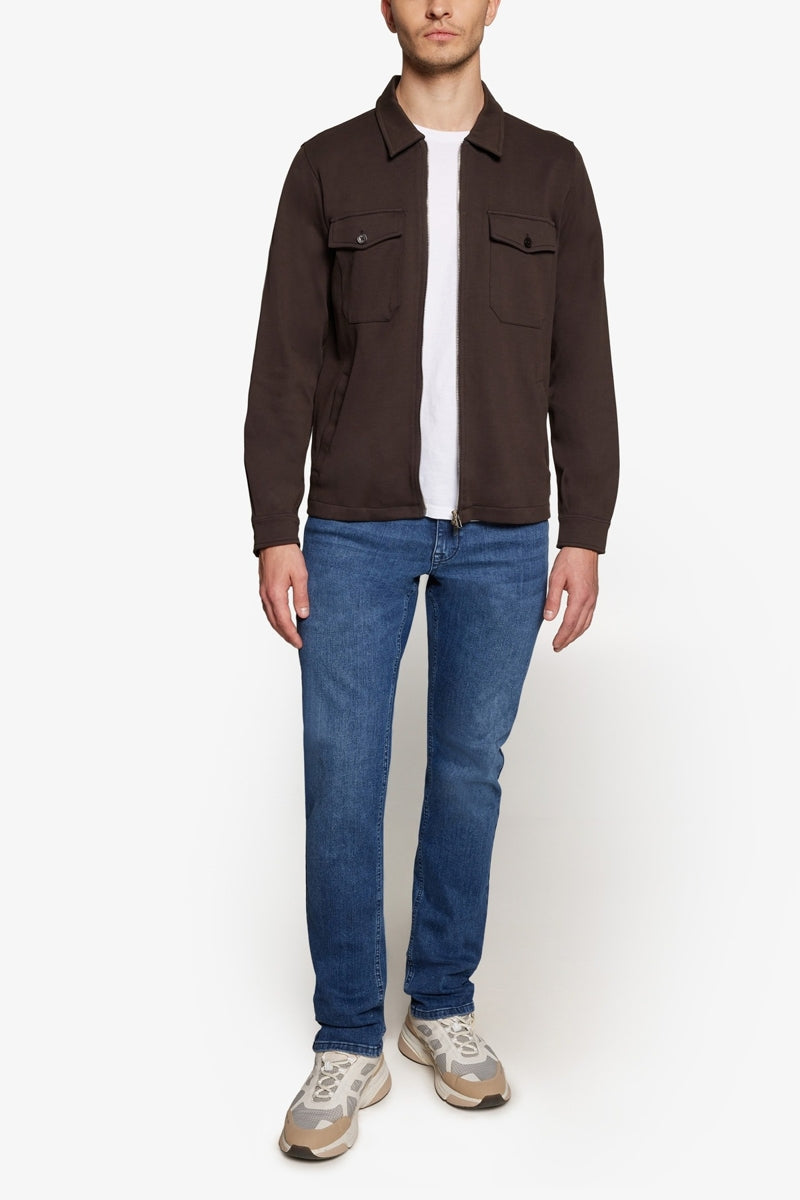 Wholesale,Signal Clothing, Signal Clothing Brown Full Zip Jacket, Brown, Medium-44-TagM