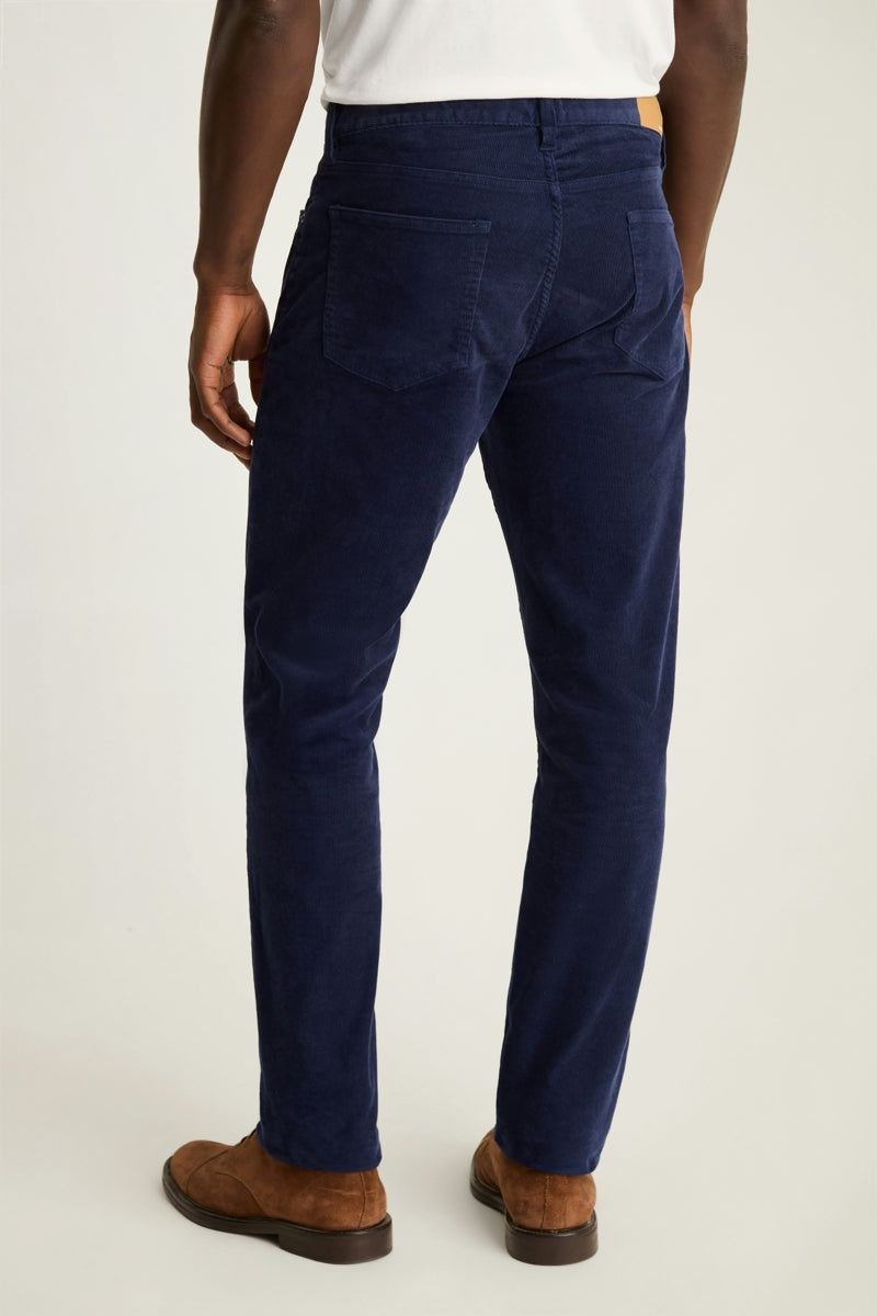 Wholesale,Bonobos, Bonobos Maritime Blue Corduroy 5-Pocket Pants, Blue, 33W-32L-Tag33
