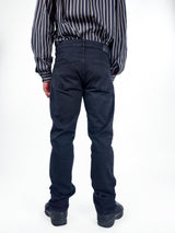 Brisk Black Straight Comfort Stretch Jeans