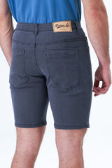 Eubi Stone Grey Air-Flex Jean 9" Shorts