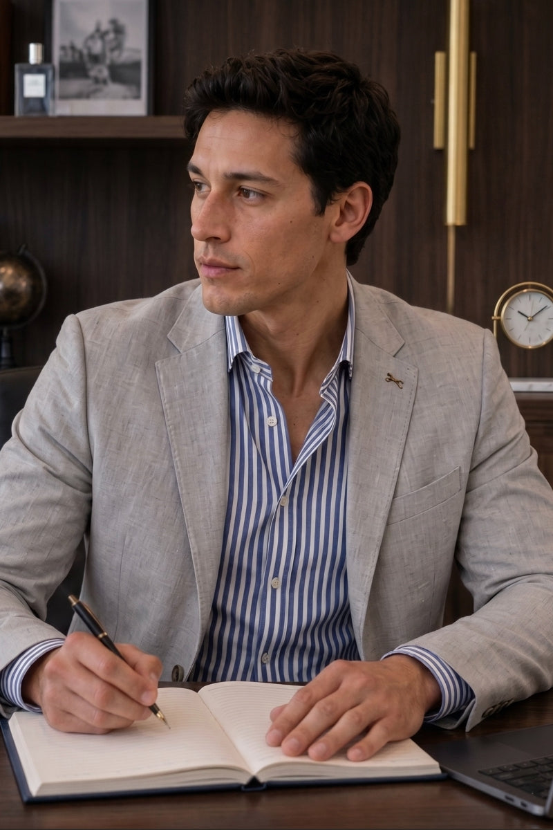 Wholesale,Luchiano Visconti, Luchiano Visconti Stone Performance Stretch Blazer, Grey, Small-38-Tag38Medium-40-Tag40Large-42-Tag42Large-44-Tag44Extra Large-46-Tag46Extra Small-36-Tag36