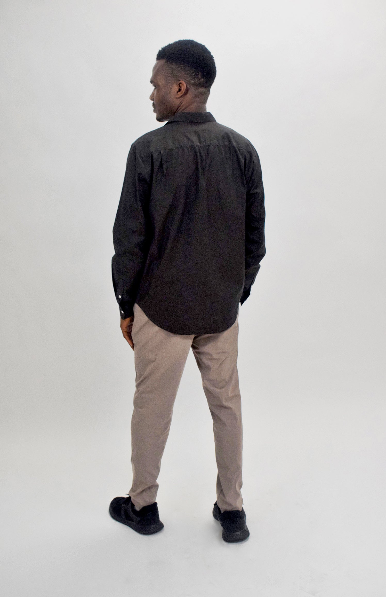 The RealReal,Theory, Theory Brown Slim Fit Button-Up Shirt, Brown, Medium-44-TagM