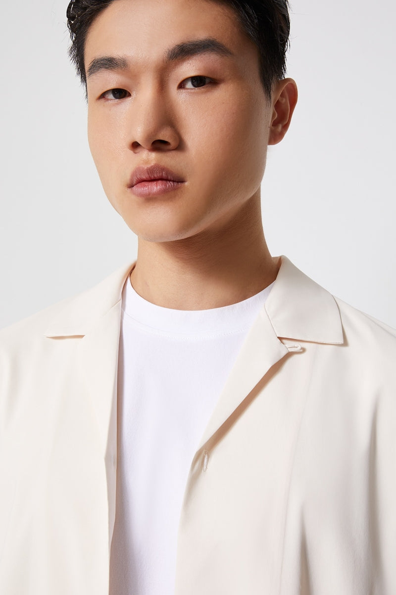 Direct From Brand,FYNE, FYNE Apricot UPF50+ Stretch Recycled Shirt, Cream, Large-45-TagL