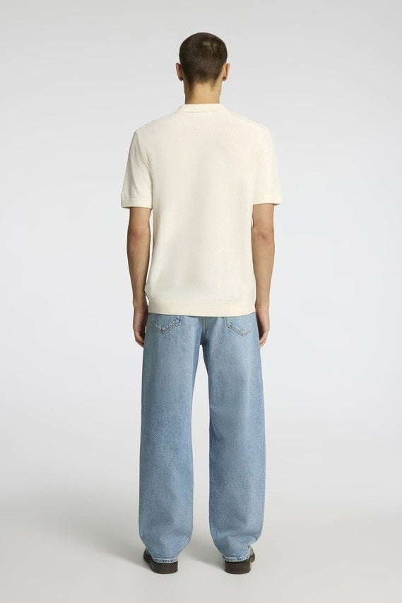Wholesale,Selected Homme, Selected Homme Cream with Multi Striped Knitted Shirt, Cream, Large-43-TagXL