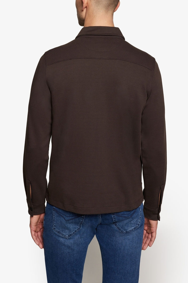 Wholesale,Signal Clothing, Signal Clothing Brown Full Zip Overshirt, Brown, Small-42-TagSMedium-44-TagMExtra Extra Large-52-TagXXL