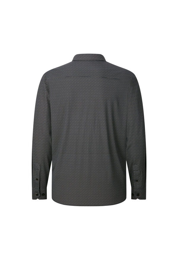 American Heritage Coffee Performance Printed Shirt