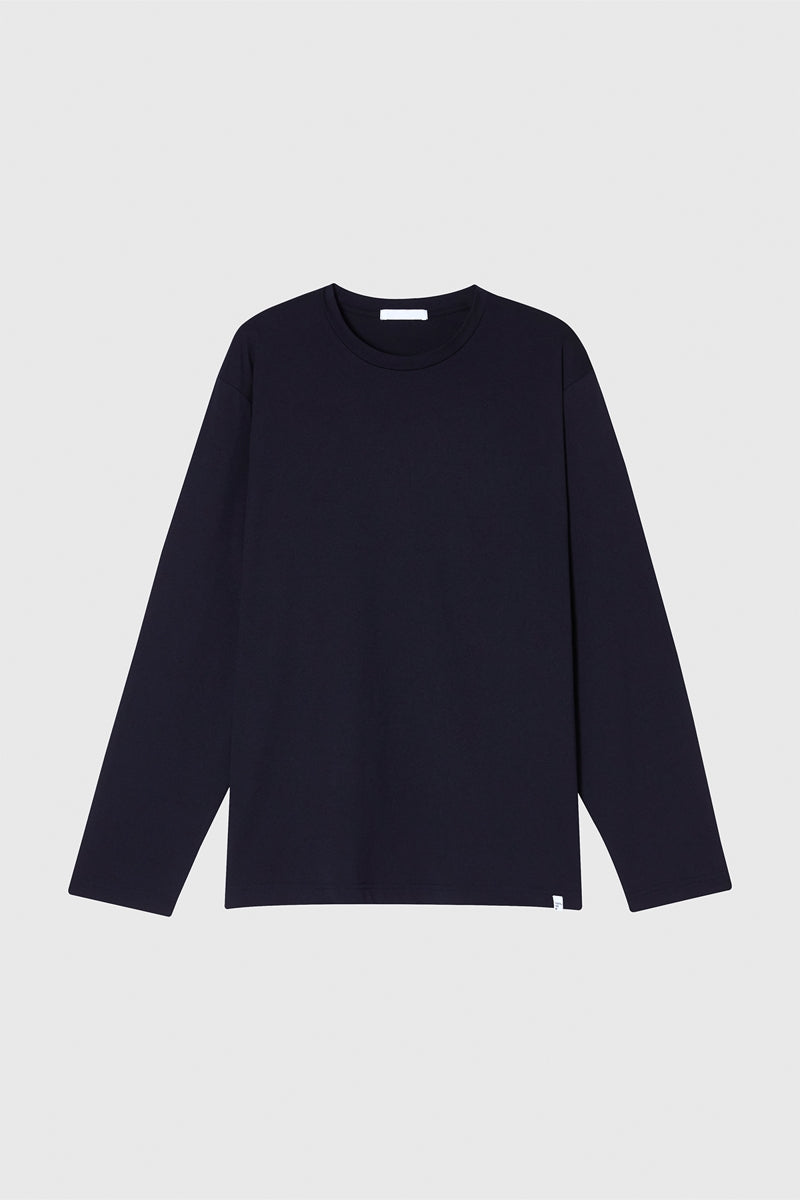 Direct From Brand,FYNE, FYNE Navy Moisture Absorption T-shirt, Blue, Large-42-TagL