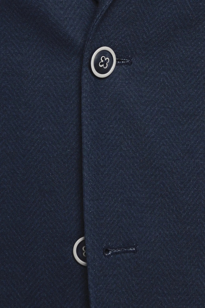 Direct From Brand,R2 Amsterdam, R2 Amsterdam Navy Herringbone Blazer, Blue, Small-40-Tag48Medium-42-Tag50Large-44-Tag52Extra Large-46-Tag54Extra Extra Large-48-Tag56