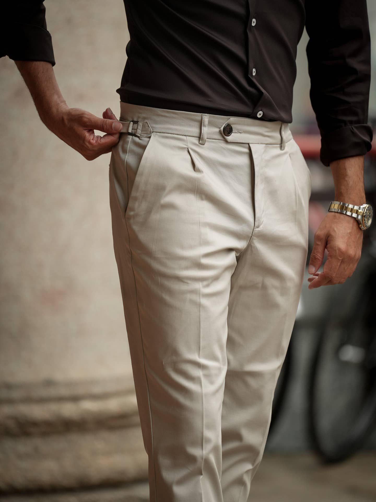 Wholesale,Donato, Donato Tan Fango Havana Trousers, Tan, 32W-29L-Tag40