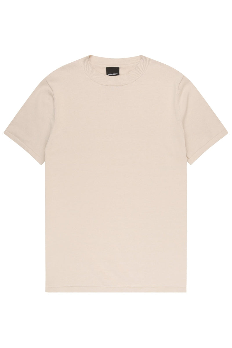 Wholesale,Nana Judy, Nana Judy Beige Luxe Soft Knit Tee, Tan, Large-45-TagL