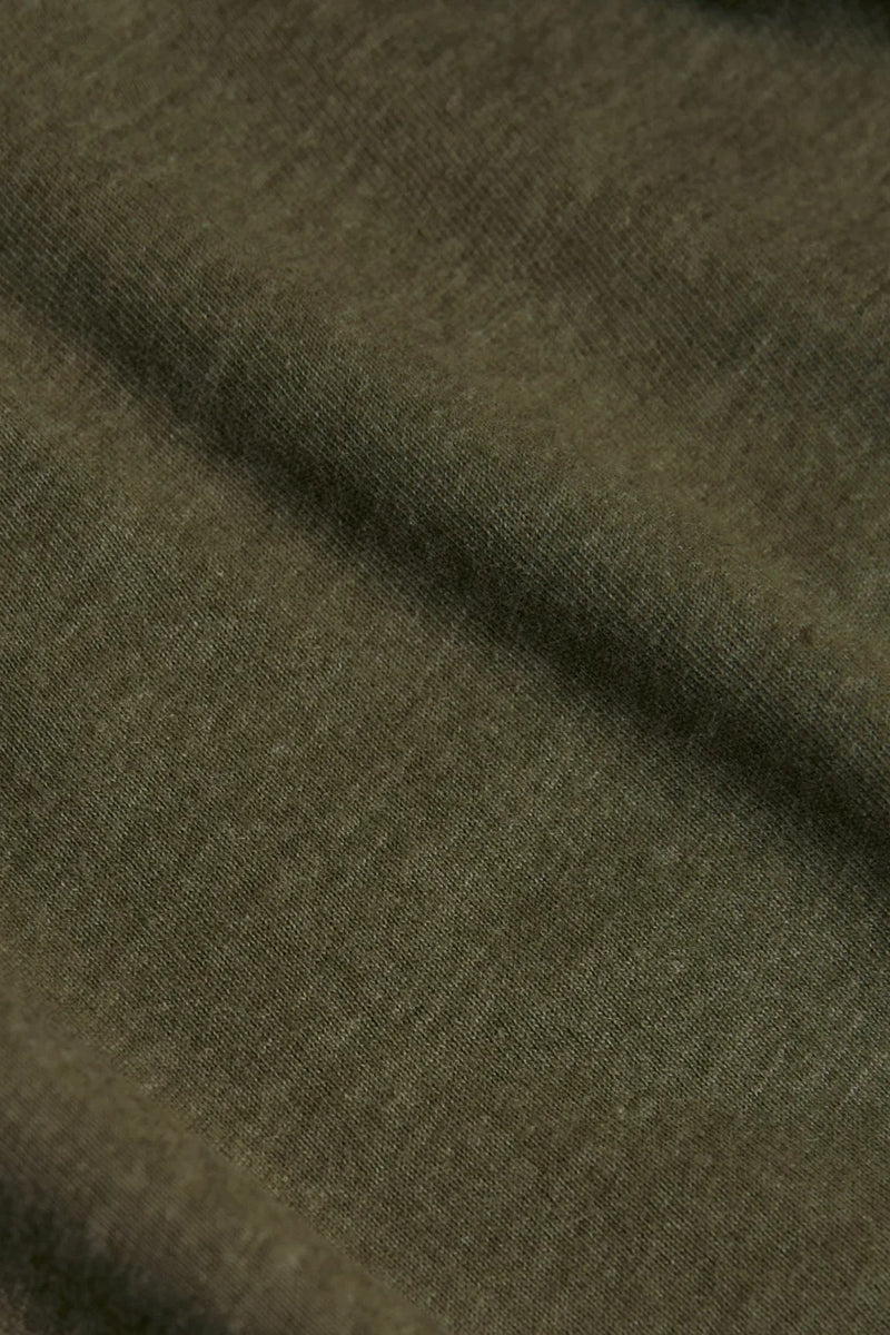 Faire,True Classic, True Classic Heather Military Green Long Sleeve T-Shirt, Green, Large-43-TagL
