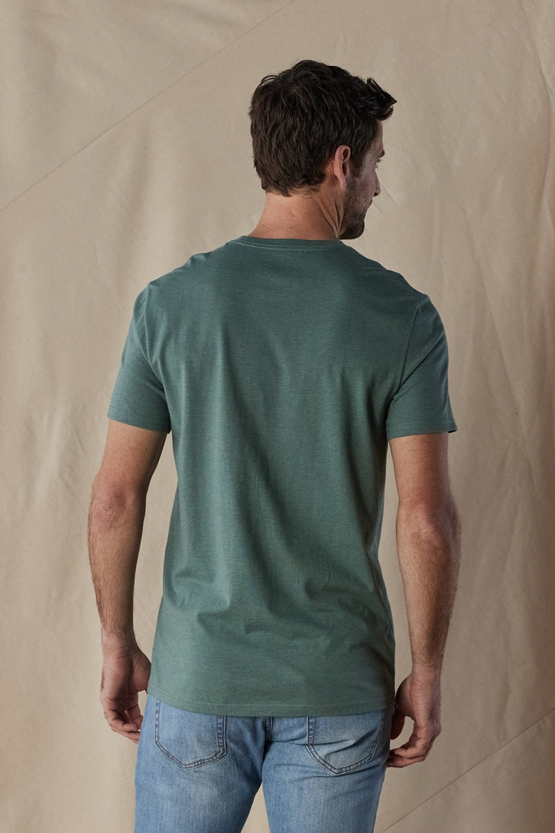 Wholesale,The Normal Brand, The Normal Brand Pine West End Pickleball Tee, Green, Extra Large-46-TagXL