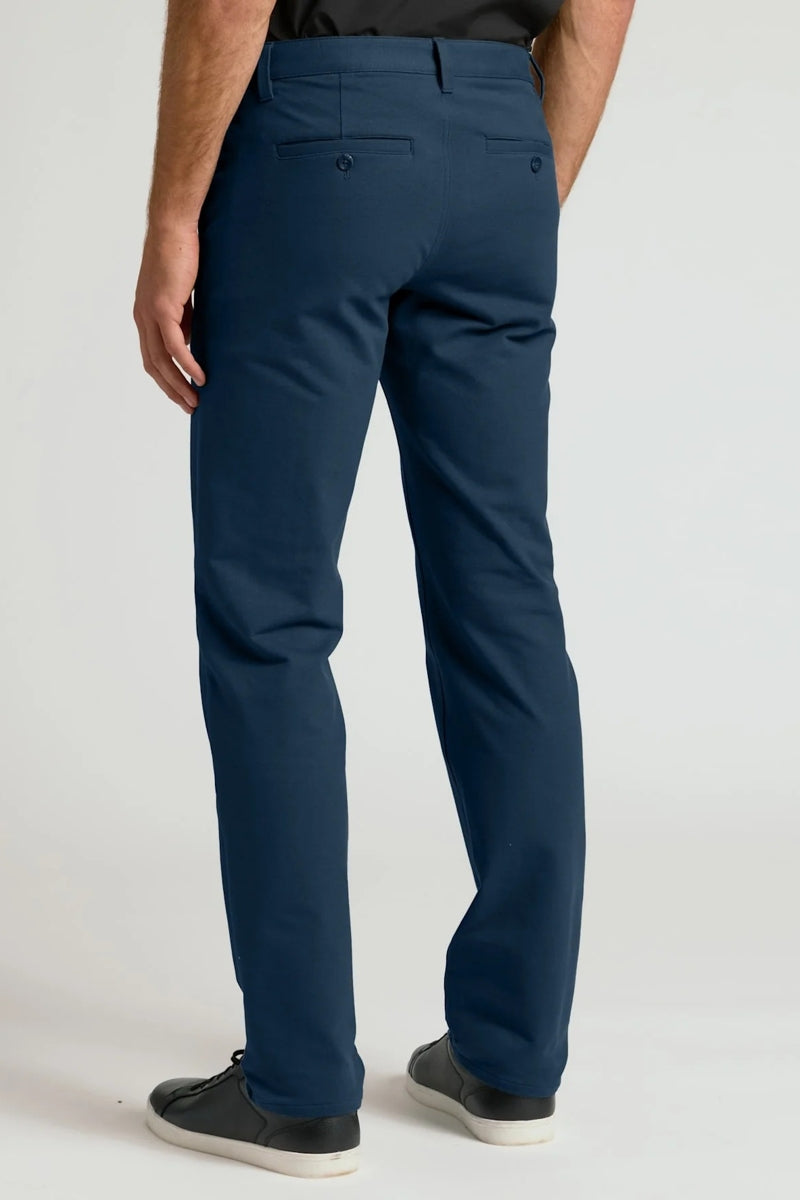 Wholesale,True Classic, True Classic Navy Straight Fit Classic Chino Pant, Blue, 36W-32L-Tag36