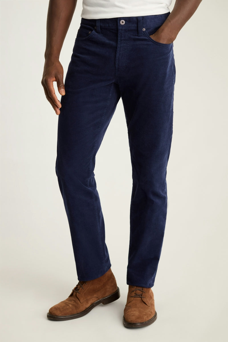 Wholesale,Bonobos, Bonobos Maritime Blue Corduroy 5-Pocket Pants, Blue, 30W-30L-Tag30