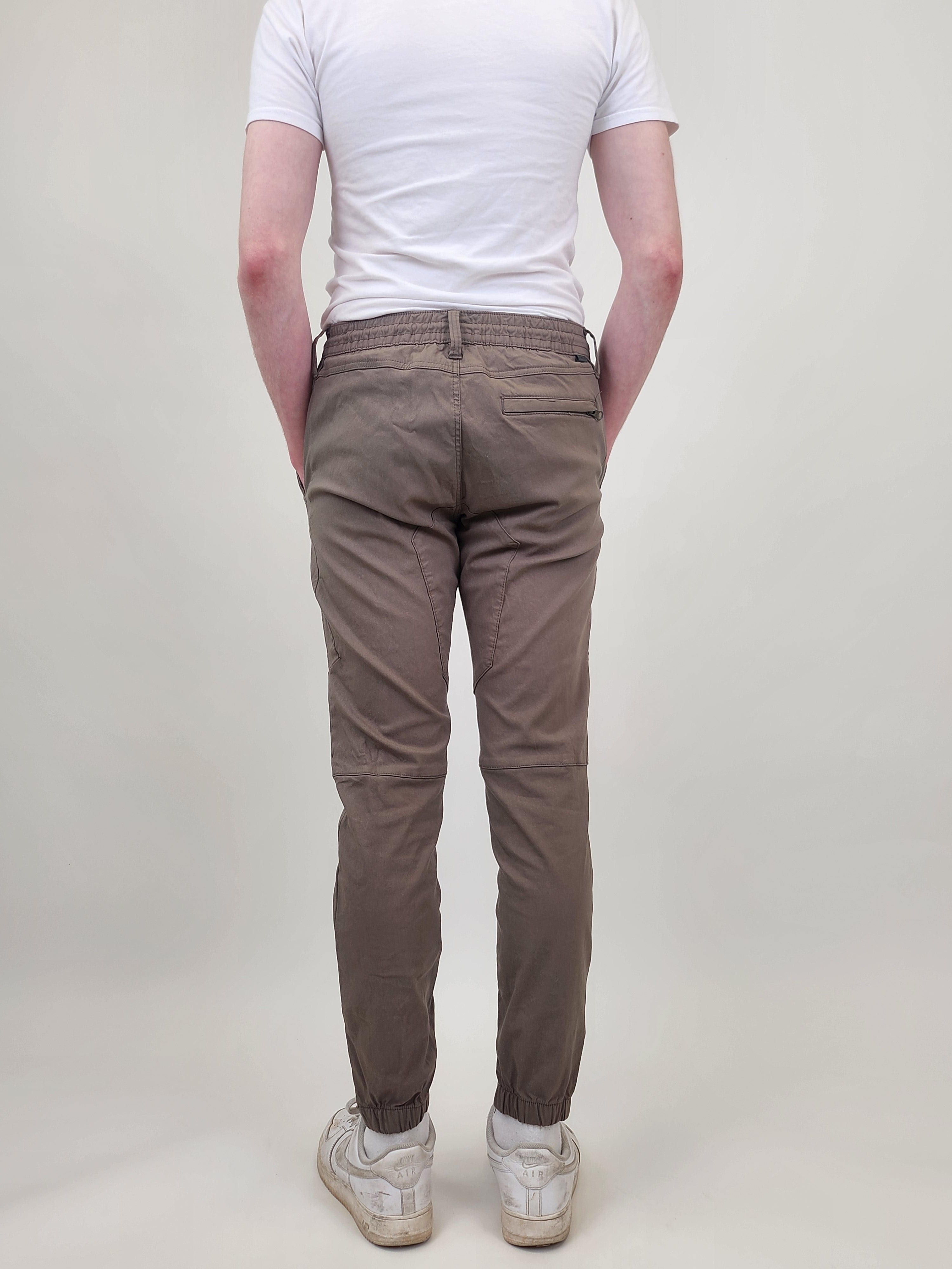 Wholesale,Projek Raw, Projek Raw Olive Drawstring Pull On Bungee Jogger, Green, 30W-31L-TagM