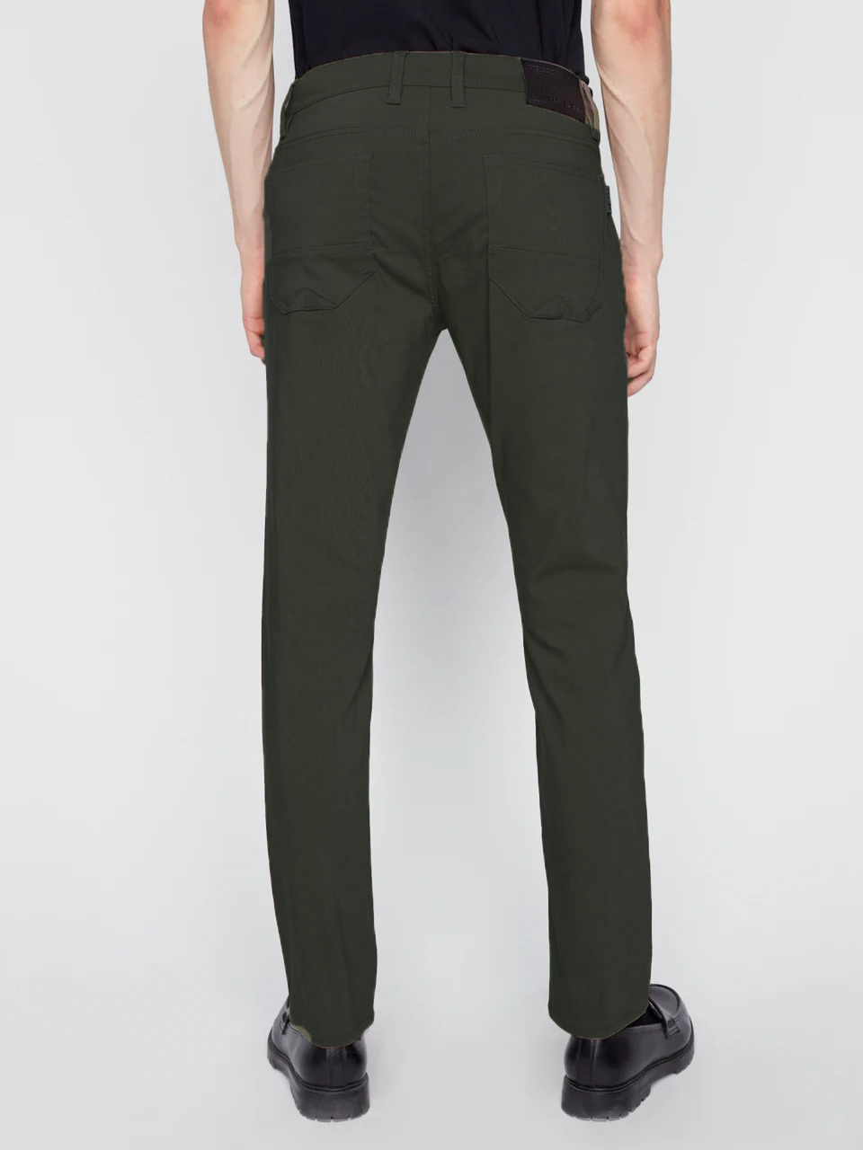 Wholesale,Projek Raw, Projek Raw Dark Olive 5 Pocket Comfort Waist Pant, Green, 32W-31L-Tag32