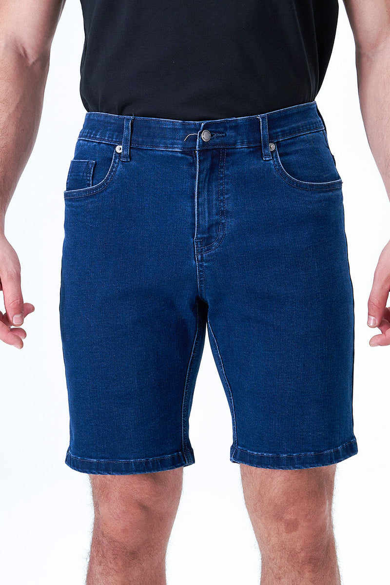 Eubi Sapphire Blue Air-Flex Jean 9" Shorts