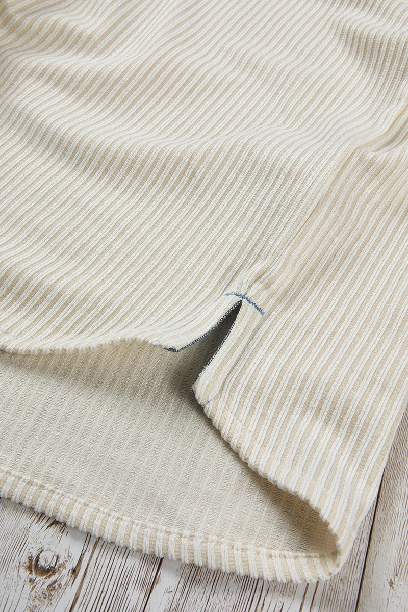 Wholesale,Nicoby Age of Wisdom, Nicoby Age of Wisdom Tan/White Textured Striped Shirt, Tan, Medium-43-TagMLarge-45-TagLExtra Large-47-TagXL