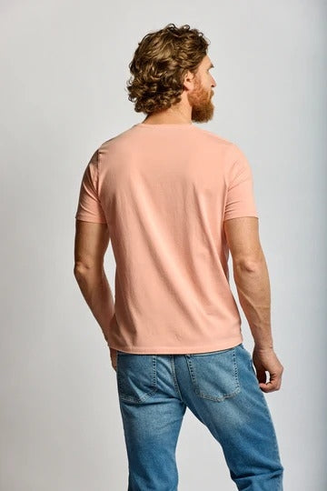 Wholesale,Easy Mondays, Easy Mondays Rosewood Jersey T-Shirt, Pink, Extra Large-48-TagXXL