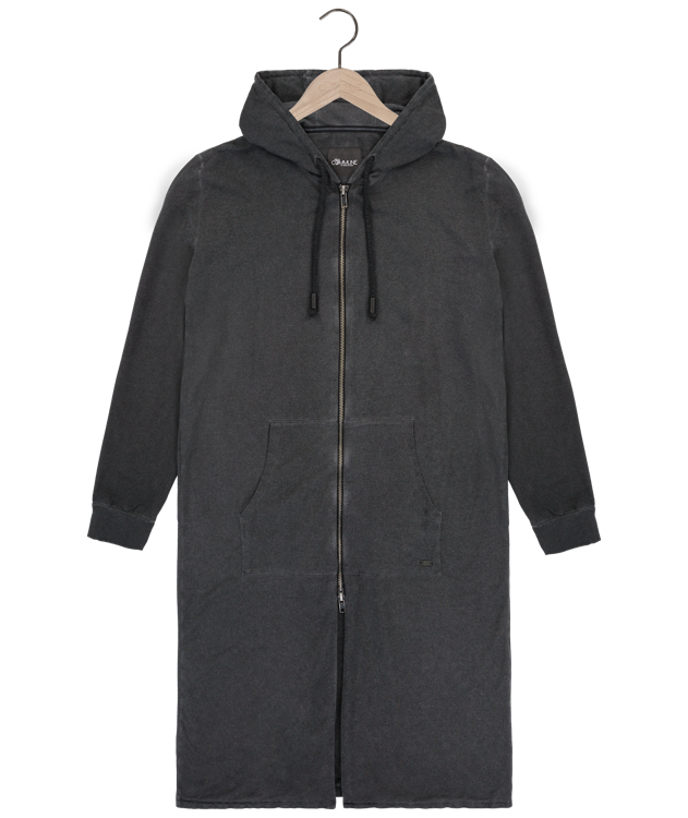 Wholesale,Reese De Luca, Reese De Luca Black Jersey Long Knit Jacket, Black, Medium-43-TagM