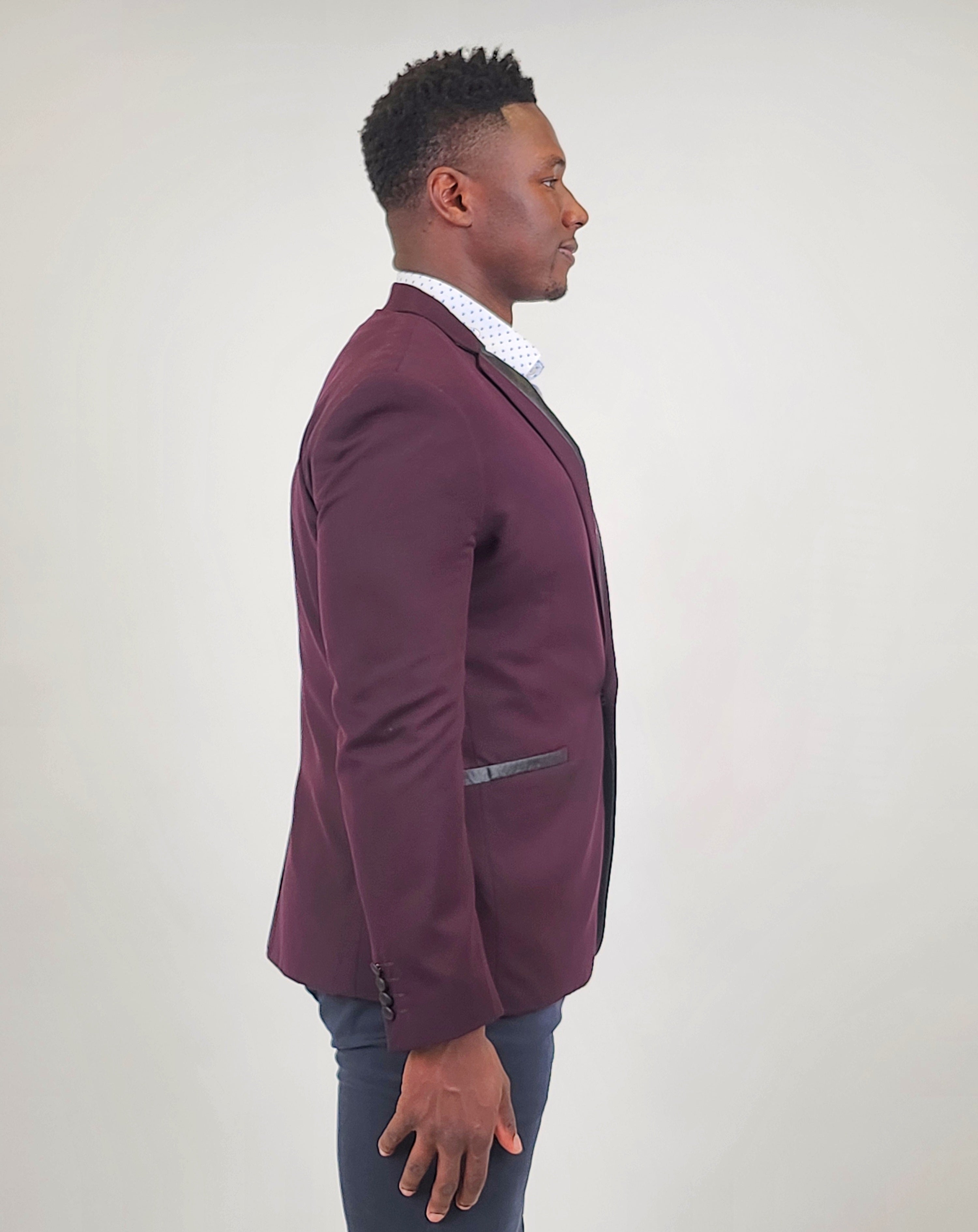 Other,Venice, Venice Wine Blazer, Purple, Large-47-Tag52Small-41-Tag48