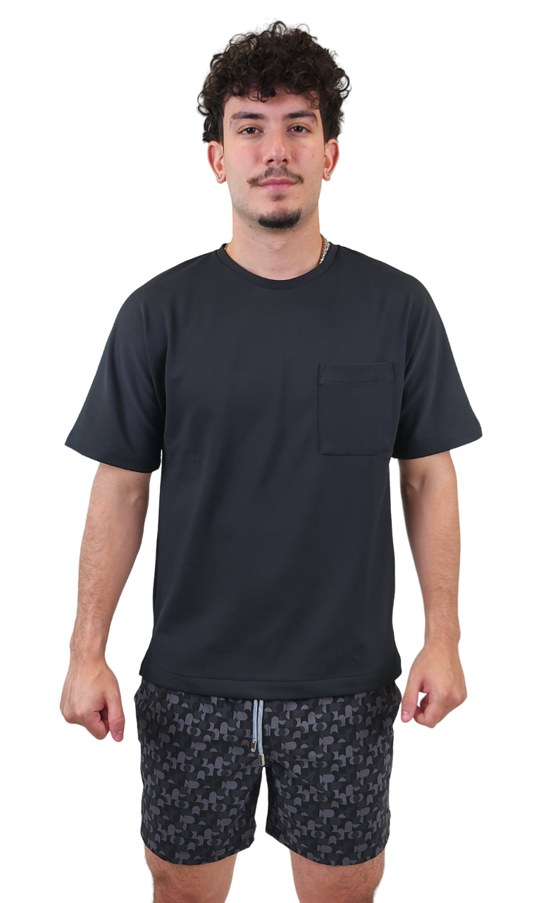 Wholesale,Public Beach, Public Beach Black Performance Geo Print 6